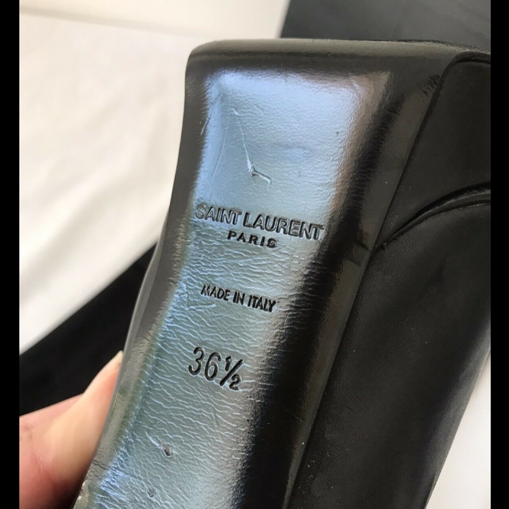 Yves Saint Laurent Women's Shoes Pump Heels 36.5 - Picture 8 of 14